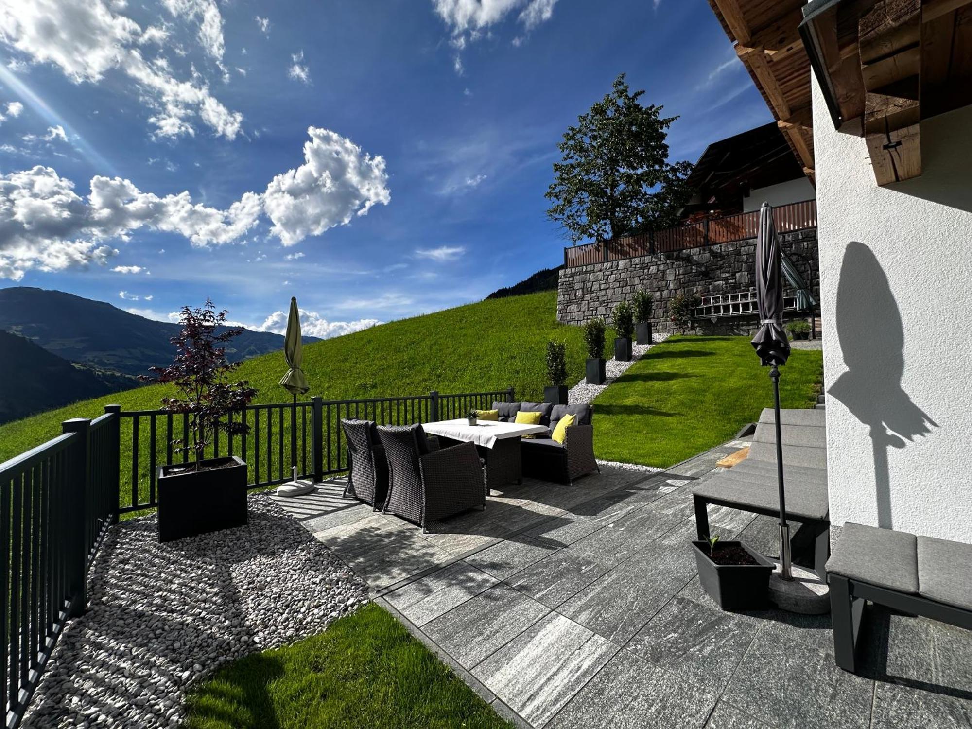 Ferienwohnung Bergzua Штуммерберг Экстерьер фото